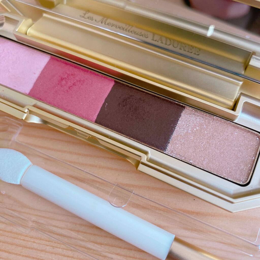 アイカラー コレクション/レ・メルヴェイユーズ ラデュレ/アイシャドウパレットを使ったクチコミ（2枚目）