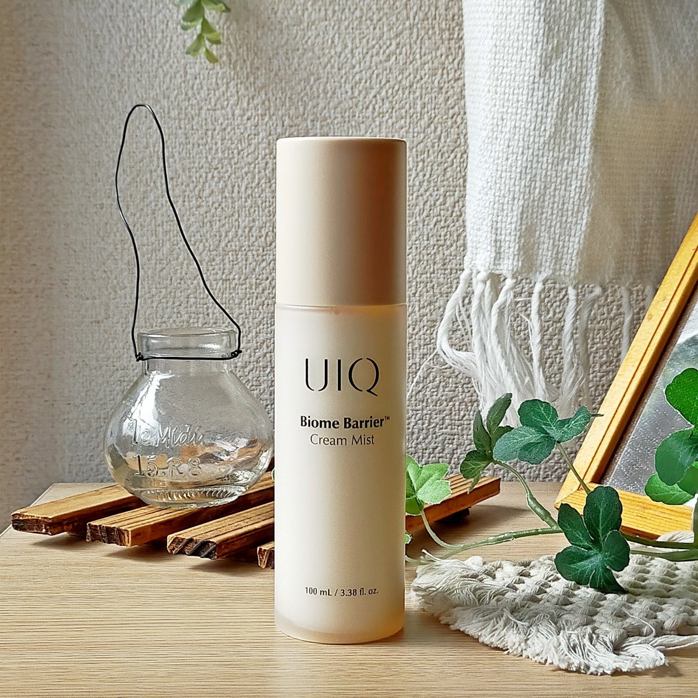 バイオームバリア クリームミスト/UIQ/ミスト状化粧水を使ったクチコミ(1枚目)
