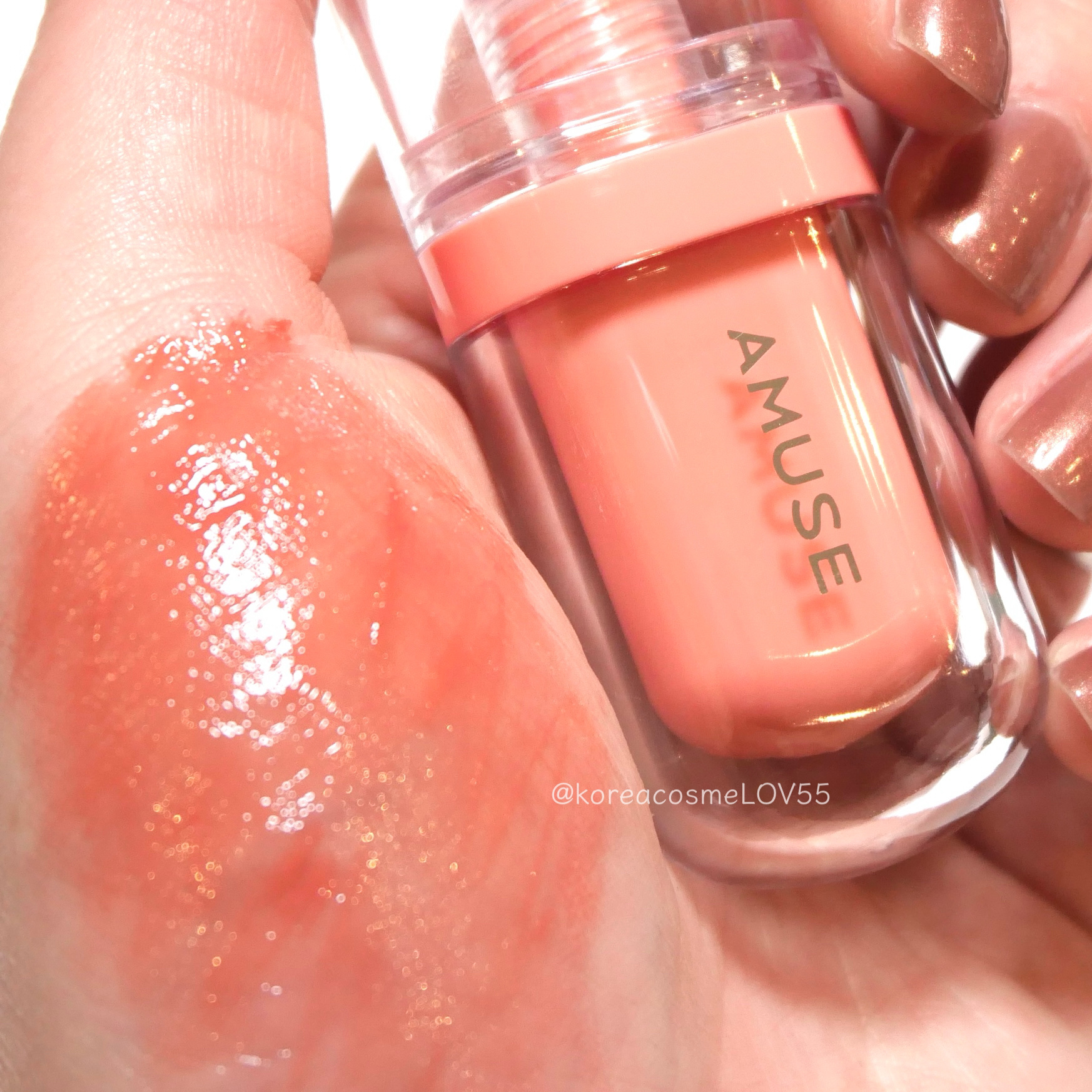 ジェルフィットティント/AMUSE/リップティントを使ったクチコミ（3枚目）