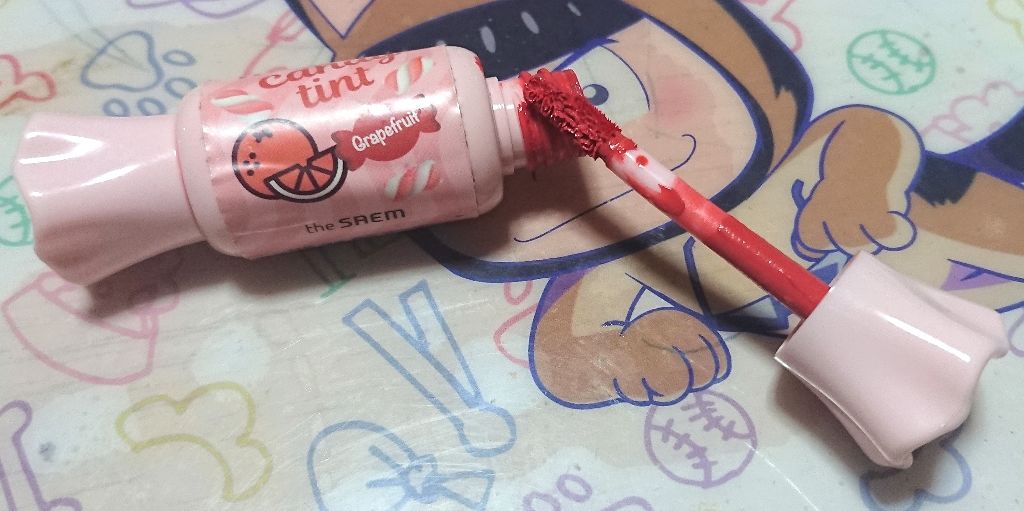 ムース キャンディー ティント/the SAEM/リップティントを使ったクチコミ(1枚目)