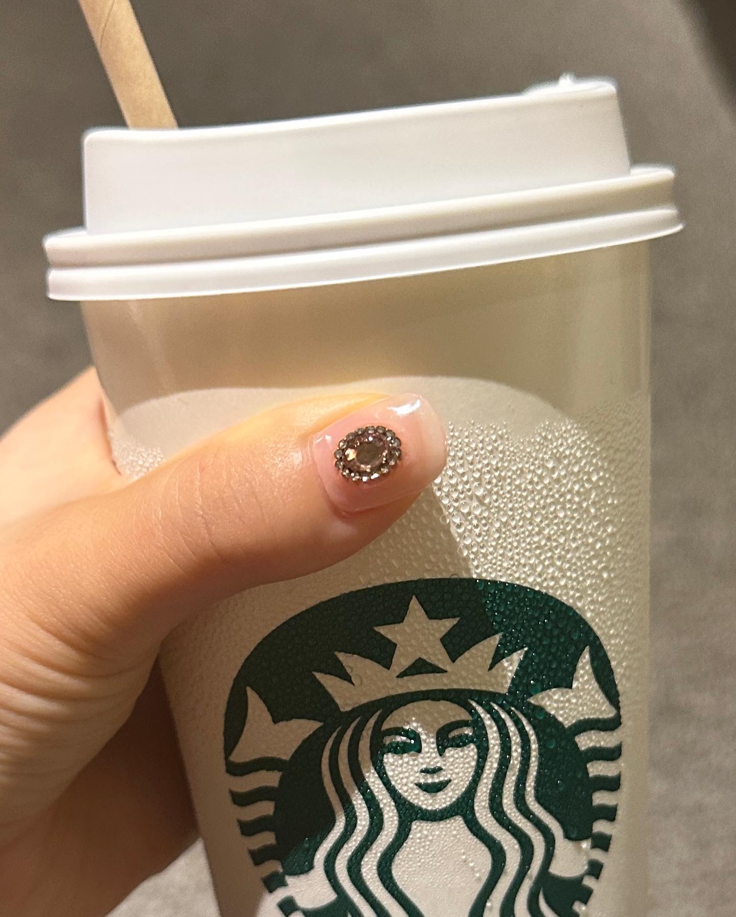 セミキュアジェルネイル（ハンド）/ohora/ネイルシールを使ったクチコミ（2枚目）