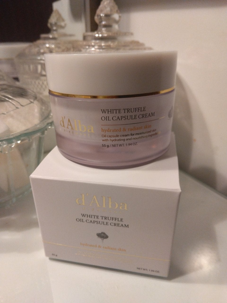 ビタトーニングカプセルクリーム/ダルバ/フェイスクリームを使ったクチコミ(1枚目)