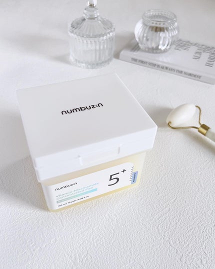 5番 白玉グルタチオンCフィルムパッド/numbuzin/トナーパッドを使ったクチコミ(1枚目)