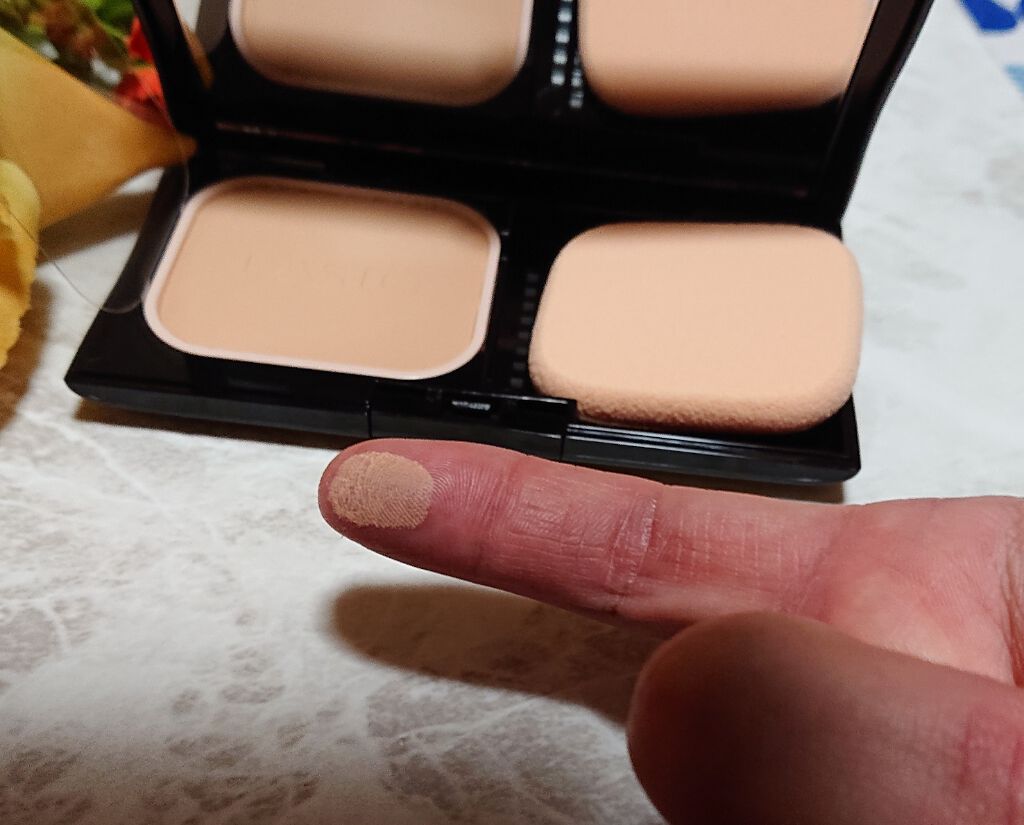 パワフルステイUVファンデーション/FASIO/パウダーファンデーションを使ったクチコミ（3枚目）