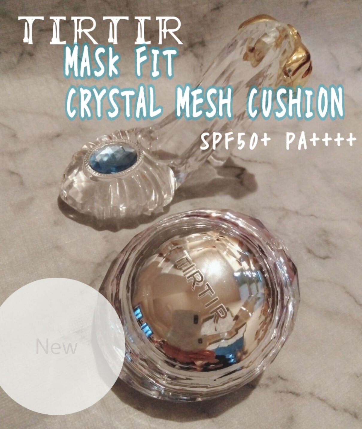 マスクフィット クリスタルメッシュクッション/TIRTIR(ティルティル)/クッションファンデーションを使ったクチコミ(1枚目)