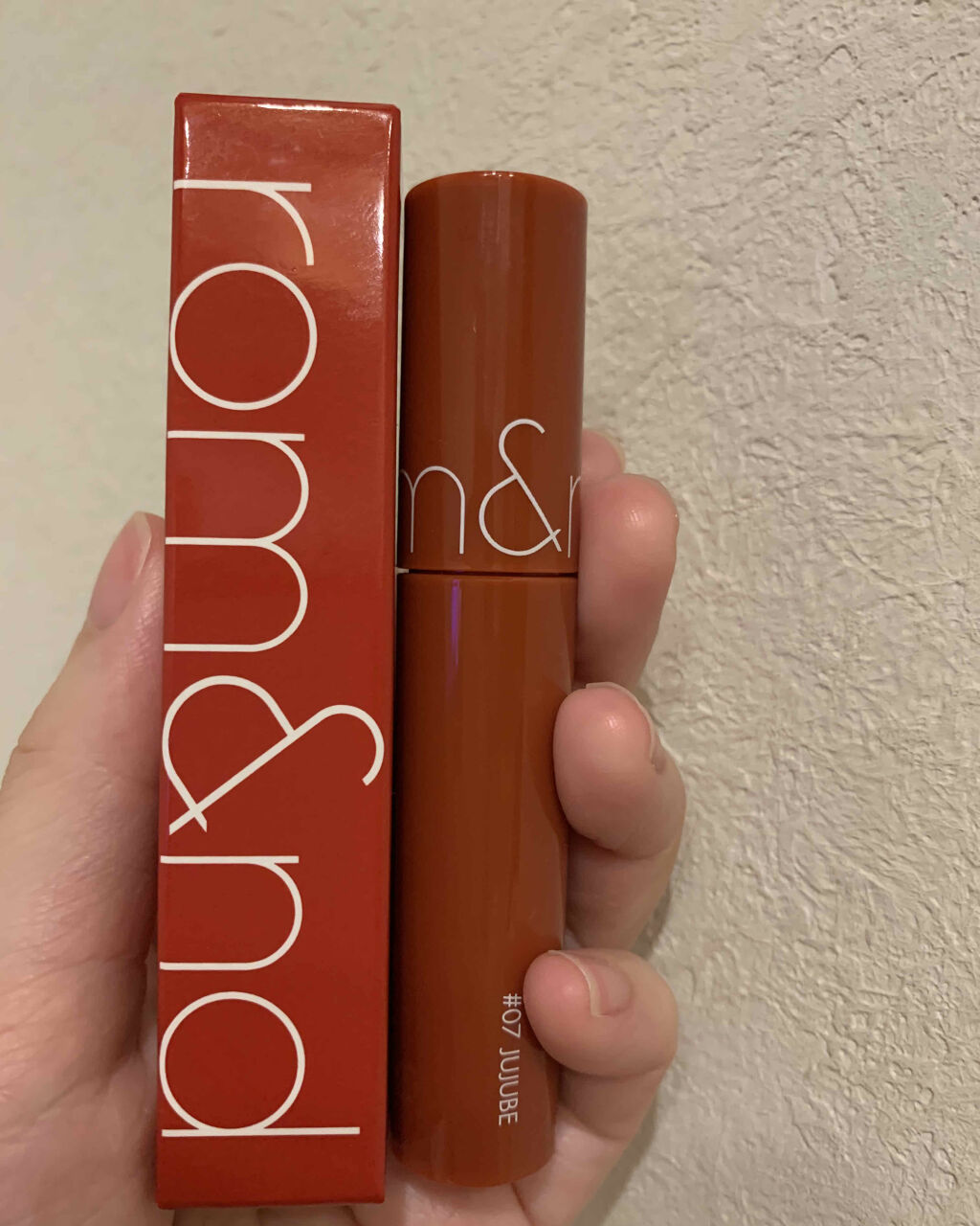 ジューシーラスティングティント/rom&nd/リップティントを使ったクチコミ（1枚目）