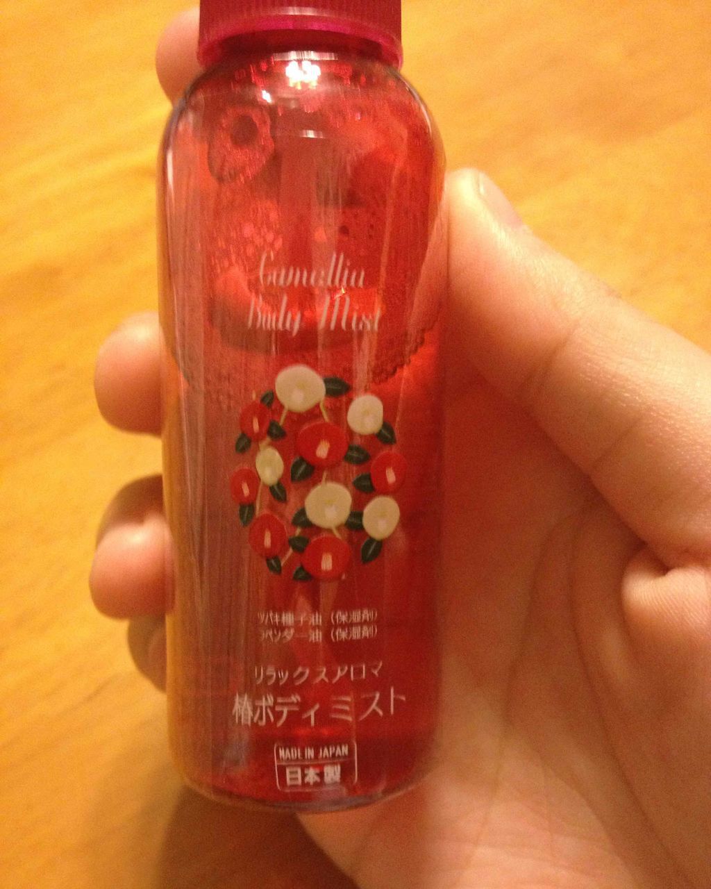 椿ボディミスト/DAISO/香水(レディース)を使ったクチコミ（1枚目）