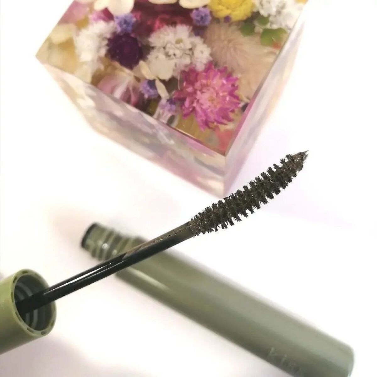 ラスティング カールマスカラ  X 02 ピスタチオモカ/KiSS/マスカラを使ったクチコミ（3枚目）