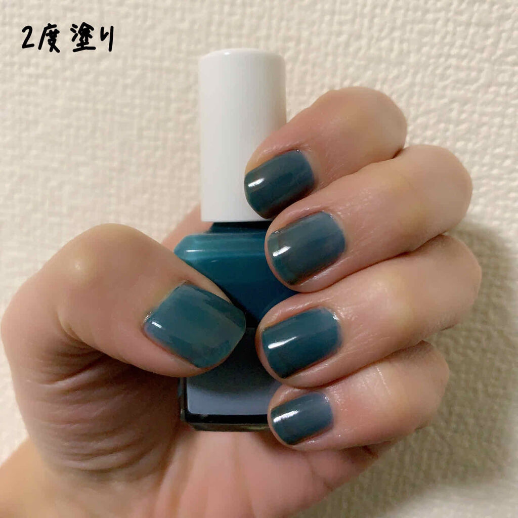 ネイルカラー S019 foggy lake/noiro/マニキュアを使ったクチコミ（3枚目）