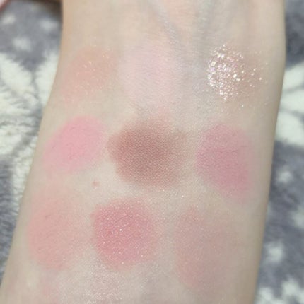 マイフェイブムードアイパレット 9カラー/HOLIKA HOLIKA/アイシャドウパレットを使ったクチコミ(3枚目)