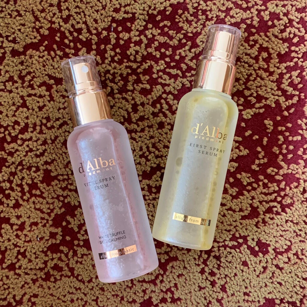 ダルバ ホワイトトリュフファーストスプレーセラム/ダルバ/ミスト状化粧水を使ったクチコミ(1枚目)