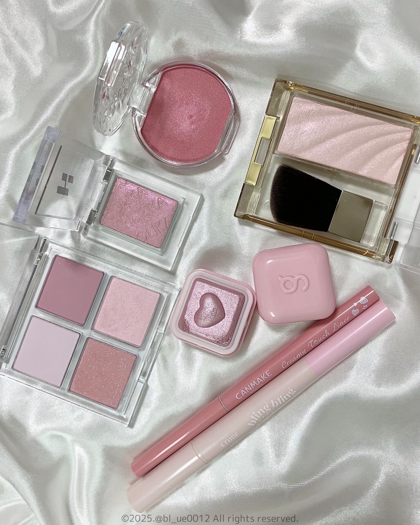 キラキラアイシャドウN ベイビーピンクスター/ETUDE/スティックアイシャドウを使ったクチコミ（3枚目）