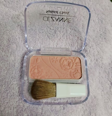 ナチュラル チークN/CEZANNE/パウダーチークを使ったクチコミ(1枚目)
