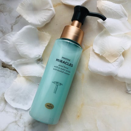 ミラクルズ うるおいブーストミルクウォーターセラム/パンテーン/アウトバストリートメントを使ったクチコミ(1枚目)