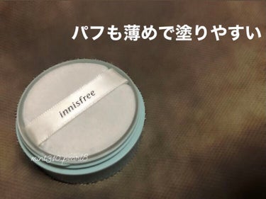 ノーセバム　ミネラルパウダー　N/innisfree/ルースパウダーを使ったクチコミ（2枚目）