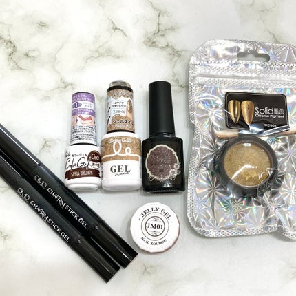 パル カラージェル/キャンドゥ/ジェルネイルを使ったクチコミ(4枚目)