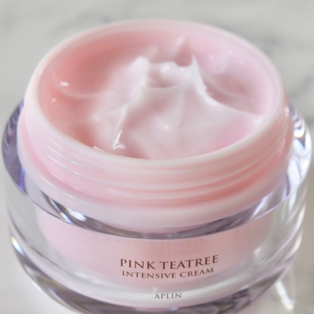 ピンクティーツリークリーム/APLIN/フェイスクリームを使ったクチコミ(4枚目)