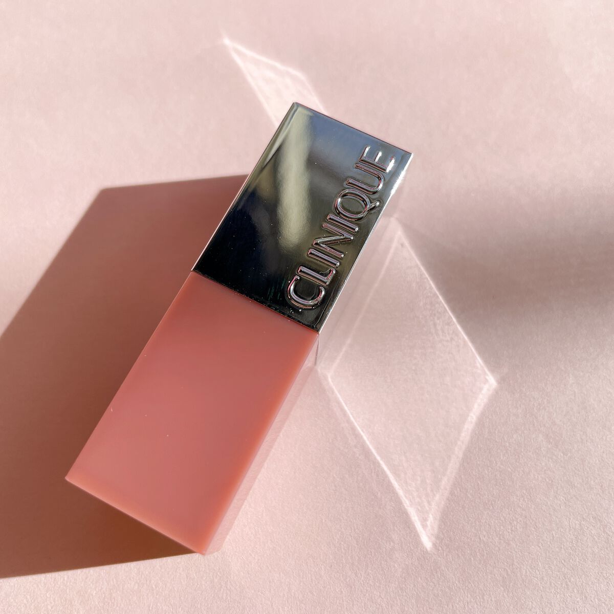 クリニーク ポップ 02 ベア ポップ/CLINIQUE/口紅を使ったクチコミ（2枚目）