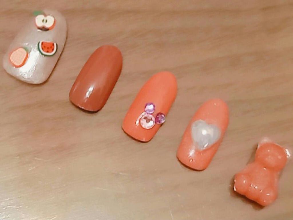 クレヨン ネイルスタンプ スタンパーセット ポイントタイプ/キャンドゥ/ネイル用品を使ったクチコミ（2枚目）