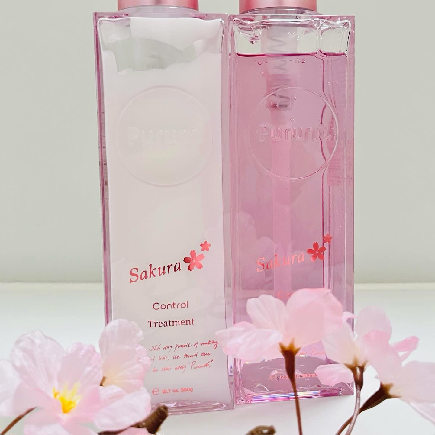 プルント　コントロール美容液ヘアオイル　サクラ  80mL/Purunt./ヘアオイルを使ったクチコミ（2枚目）