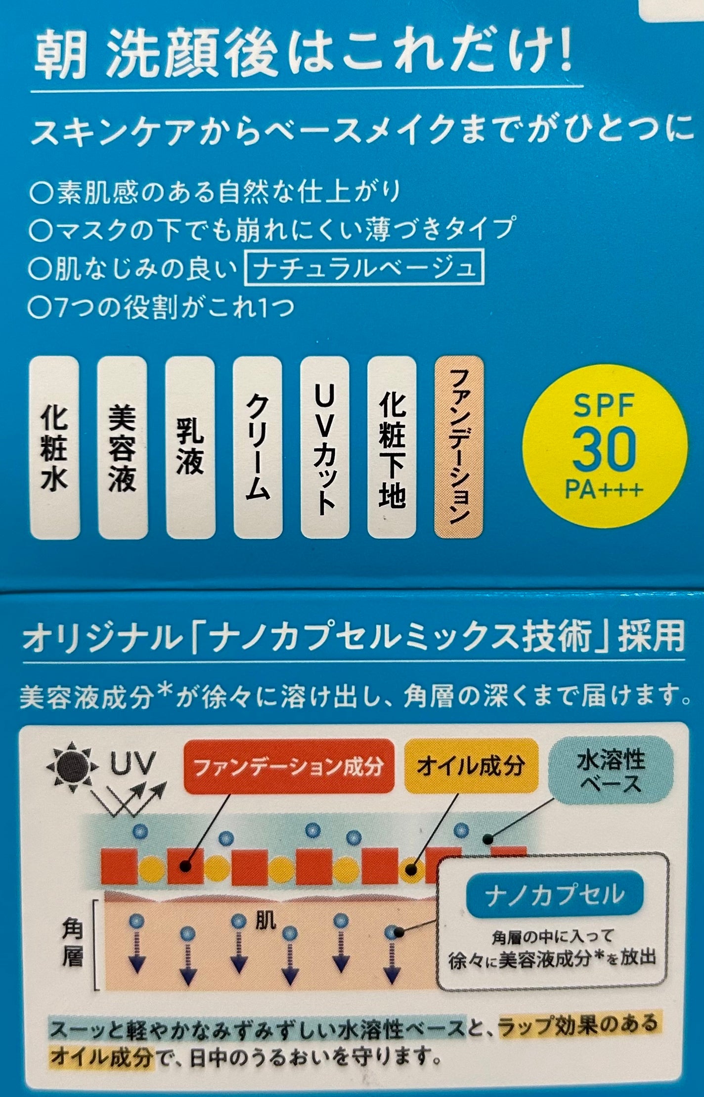 ワンリスト オールインワン デイクリーム/ナリスアップ/オールインワン化粧品を使ったクチコミ(4枚目)