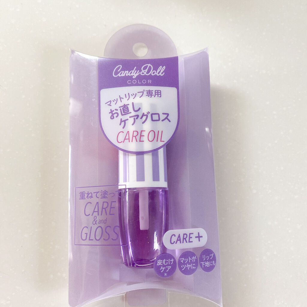 CandyDoll ケアグロスのクチコミ「\CandyDoll ケアグロス/

益若つばささんのプロデュースコスメ ✨

大好きなYou.....」（1枚目）