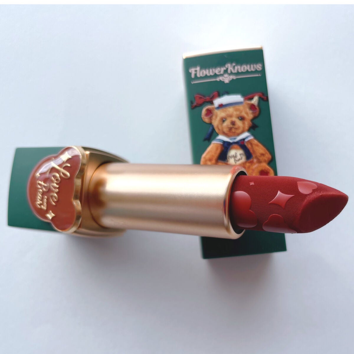 Love Bear マットリップスティック/FlowerKnows/口紅を使ったクチコミ(2枚目)