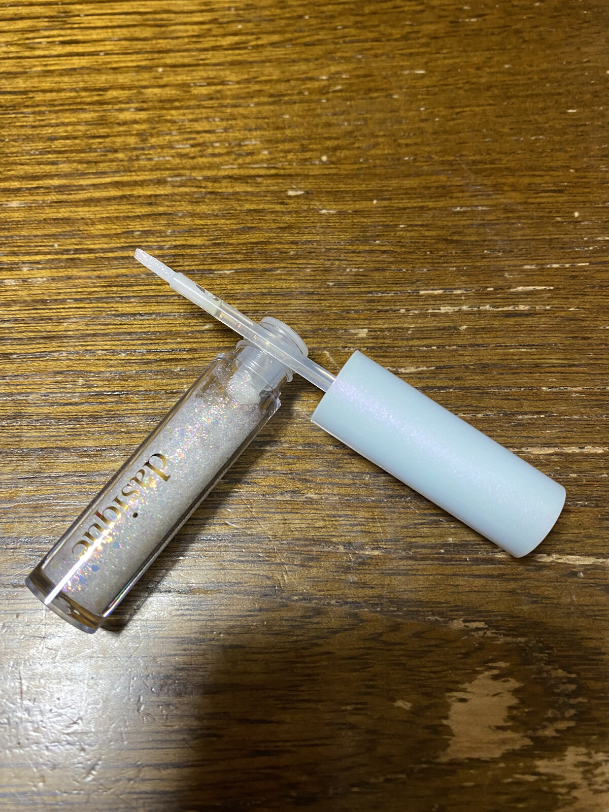 スターリット リキッドグリッター/dasique/メイクアップを使ったクチコミ（3枚目）