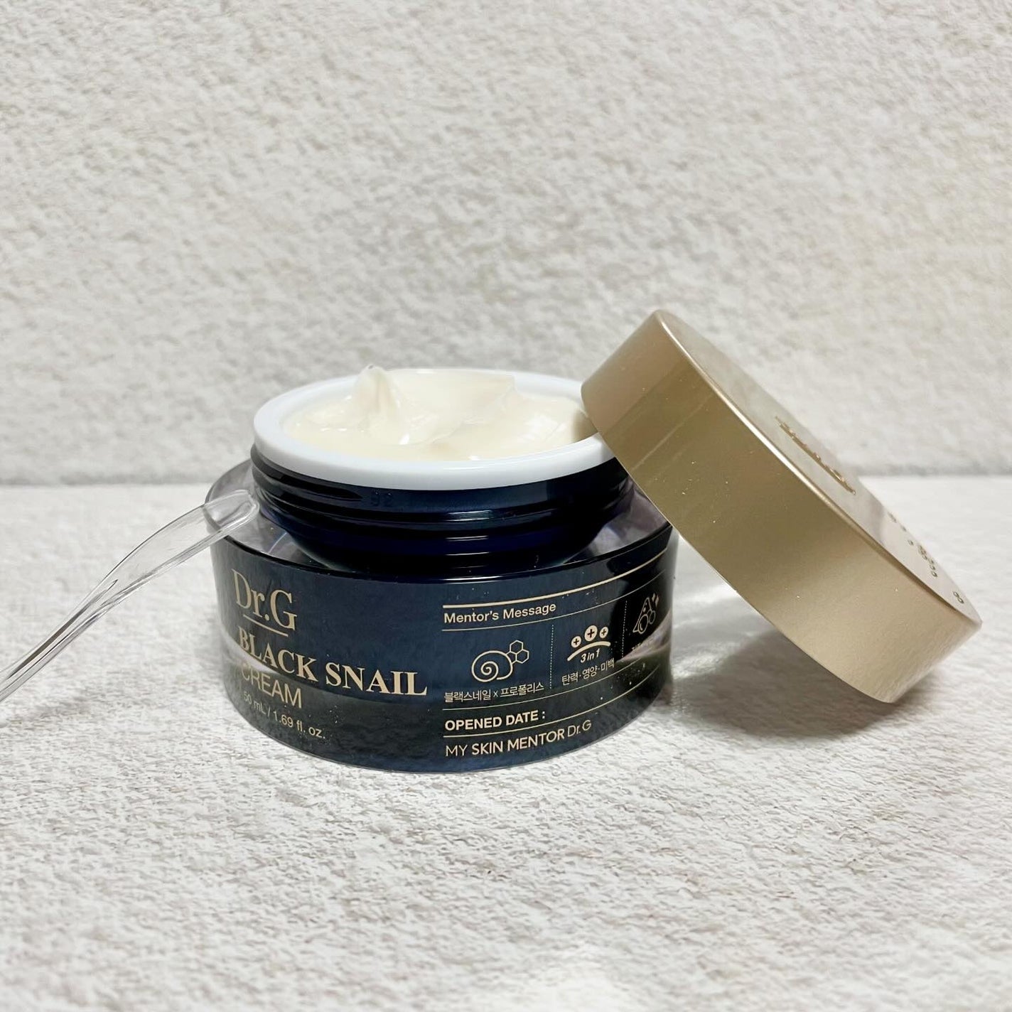 ブラックスネイル クリーム/Dr.G/フェイスクリームを使ったクチコミ(2枚目)