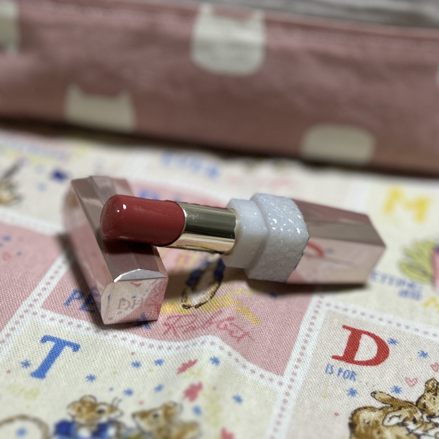 モイスチュアケア リップスティック ＥＸ RD108/DHC/口紅を使ったクチコミ（3枚目）