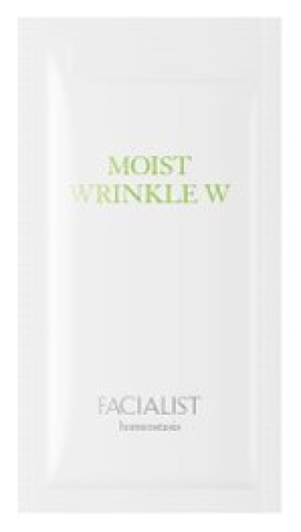 フェイシャリスト モイストリンクルＷパック フェイシャリスト  モイストリンクルＷ