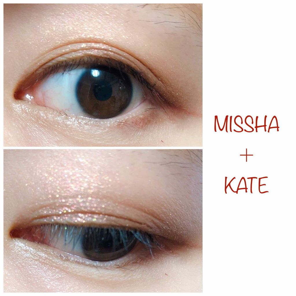 グリッタープリズム シャドウ/MISSHA/グリッターを使ったクチコミ（1枚目）