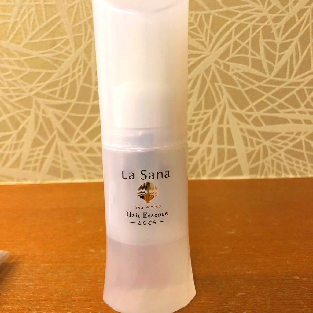 海藻 ヘア エッセンス さらさら/ラサーナ/ヘアオイルを使ったクチコミ(1枚目)