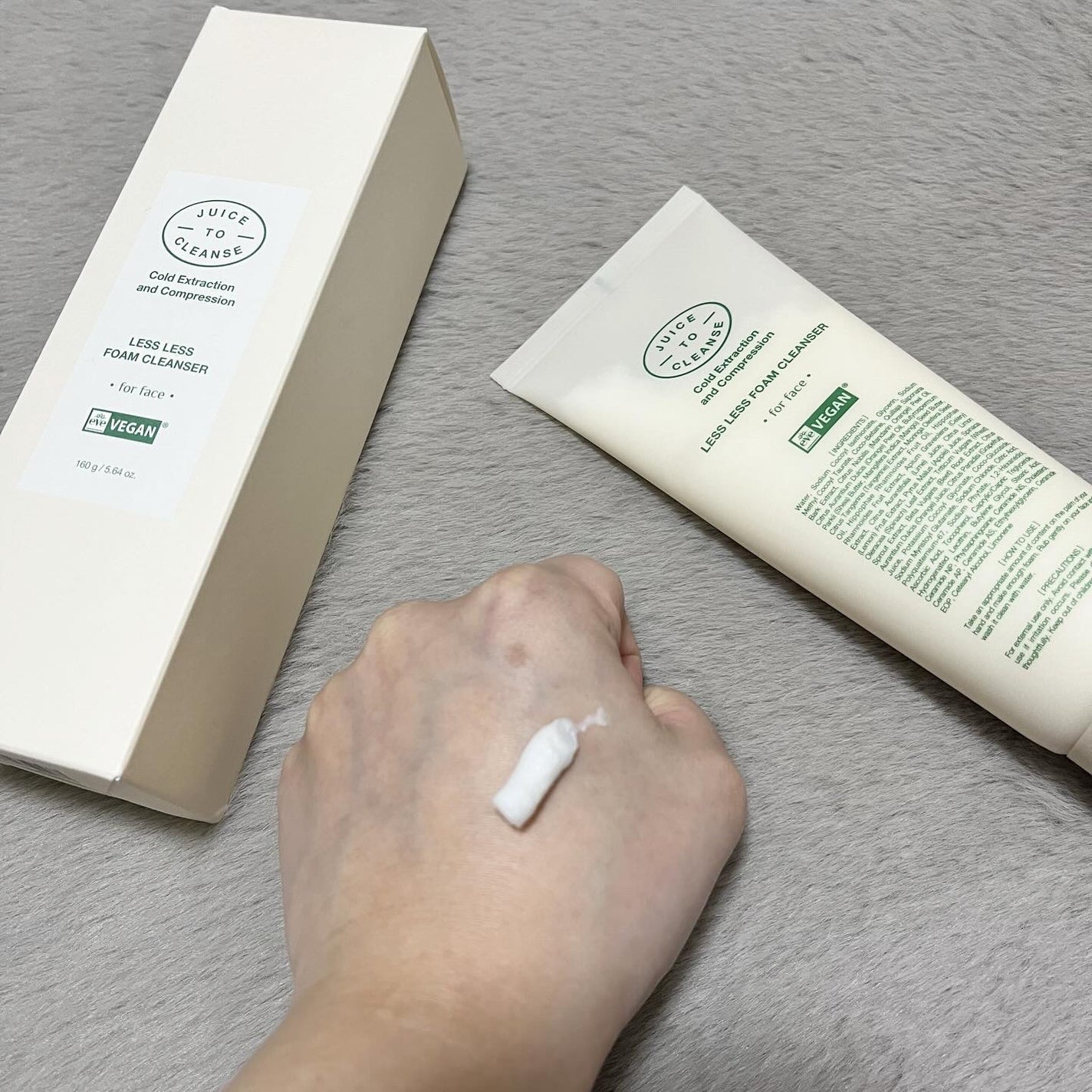 レスレスフォームクレンザー/JUICE TO CLEANSE/洗顔フォームを使ったクチコミ(2枚目)