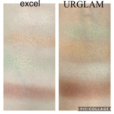 UR GLAM　VELVET EYE COLOR PALETTE/U R GLAM/アイシャドウパレットを使ったクチコミ（3枚目）