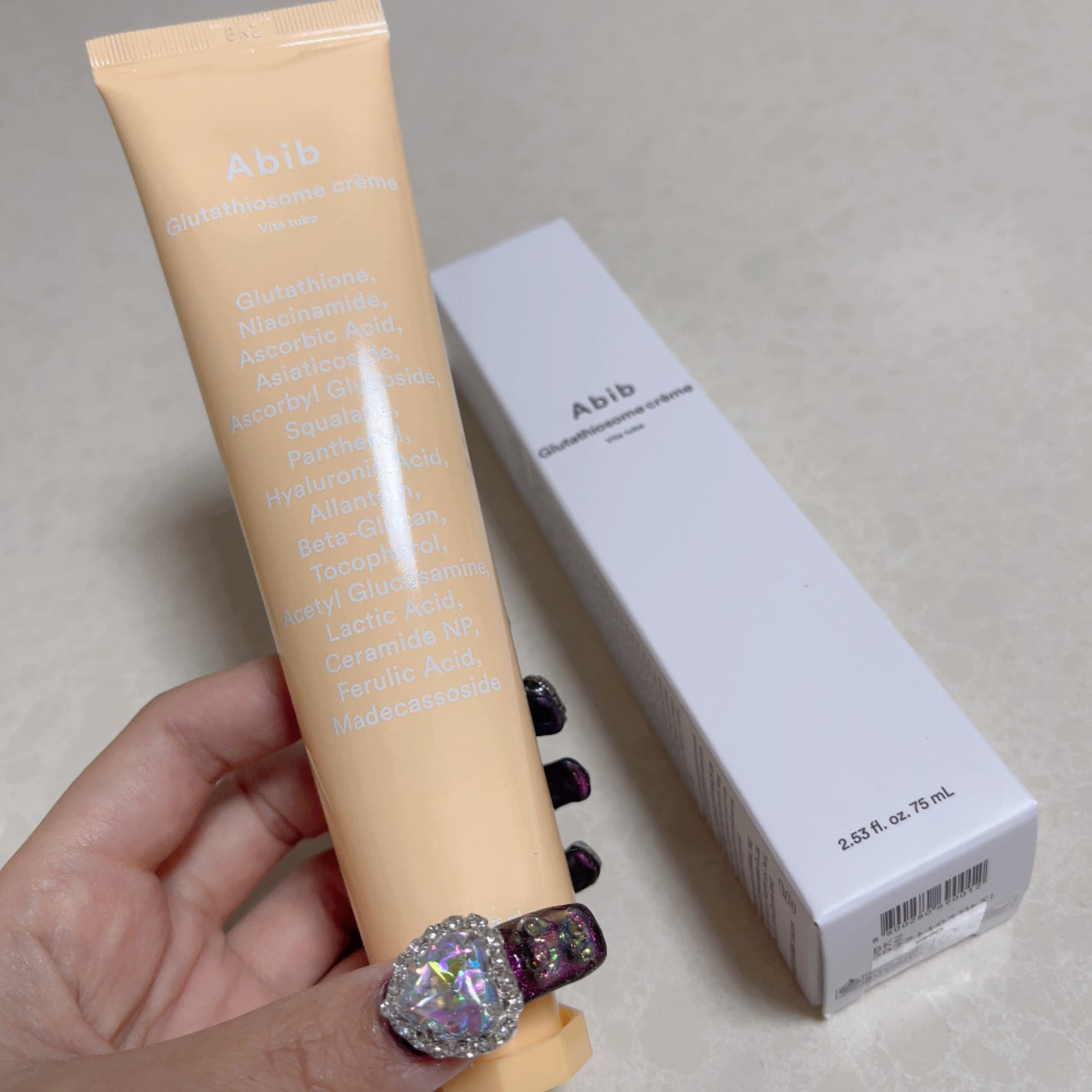 アビブ グルタチオンソームクリームビタチューブ/Abib /フェイスクリームを使ったクチコミ(1枚目)
