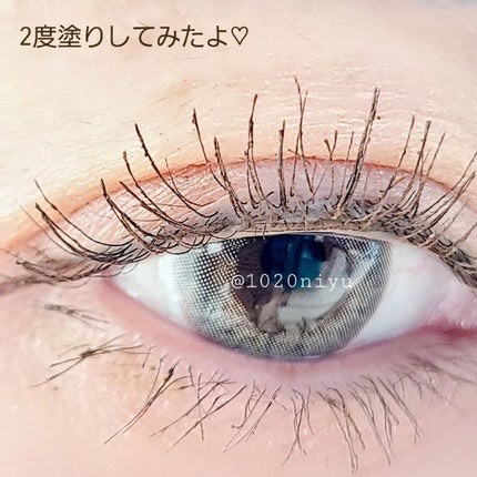 「塗るつけまつげ」自まつげ際立てタイプ/デジャヴュ/マスカラを使ったクチコミ(2枚目)