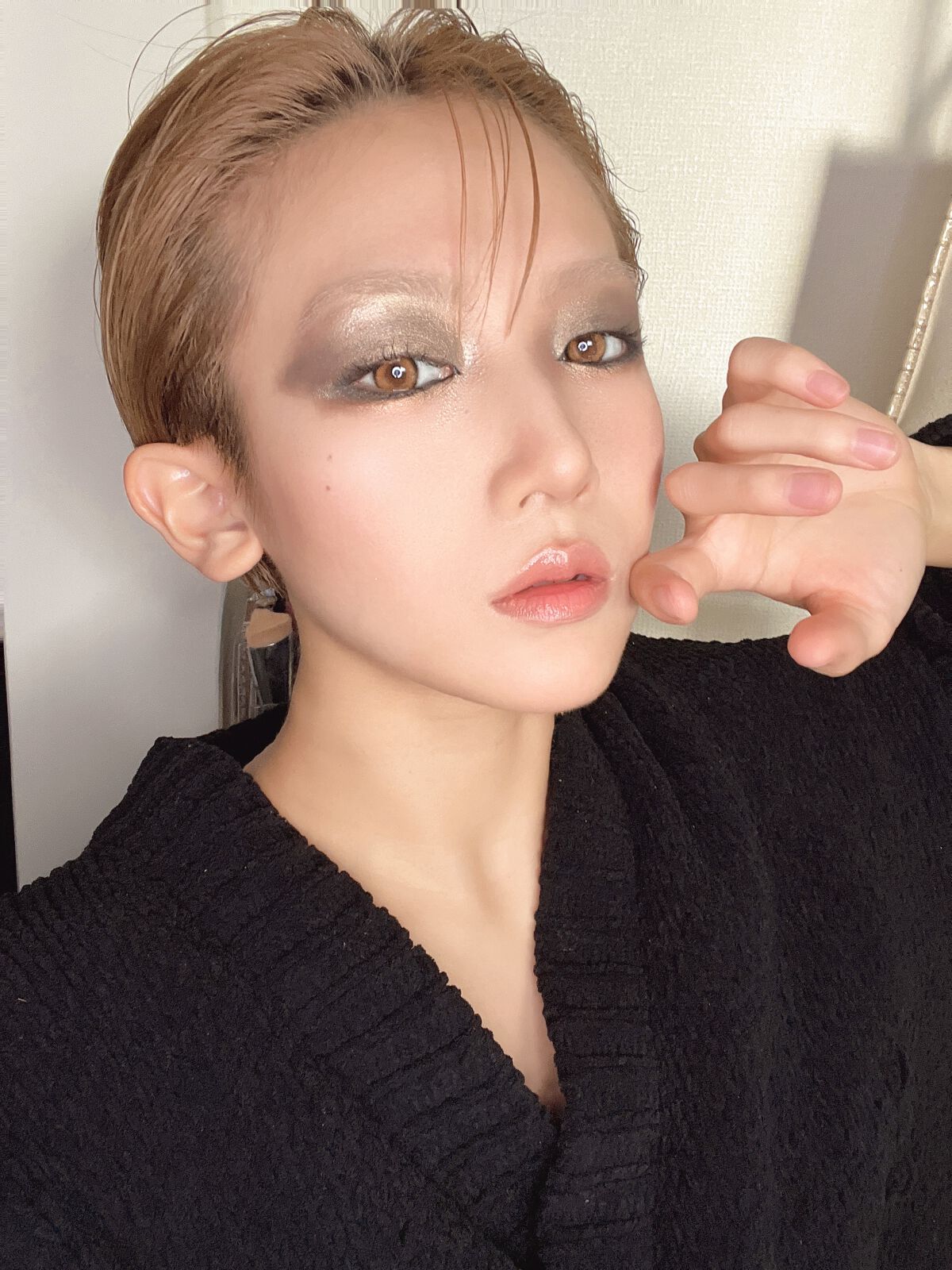 ひまりん on LIPS 「黒のシャドウをベースに仕上げてみました。
小田切ヒロさんがYo..」(4枚目)