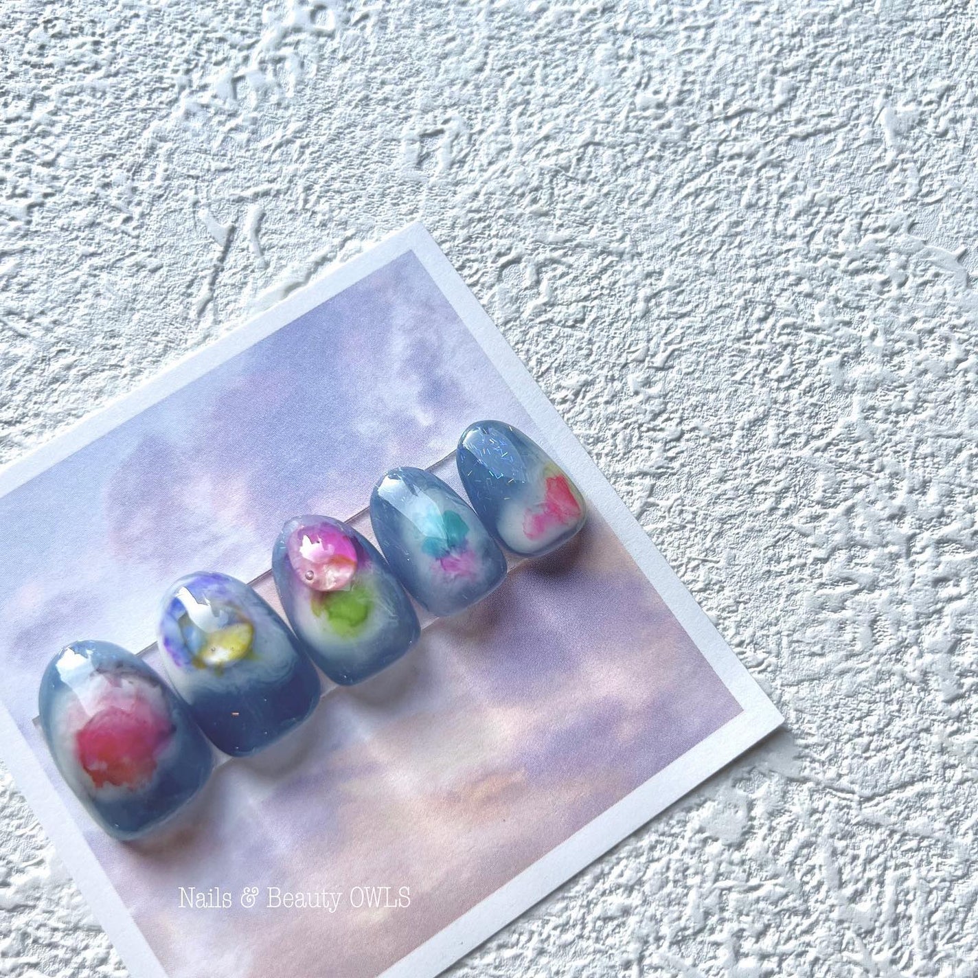 ぴよこれいと あうるす on LIPS 「✨🌈☁️💧昨日寝る前に思い浮かんだデザイン。涙の数の分、愛し、..」(4枚目)