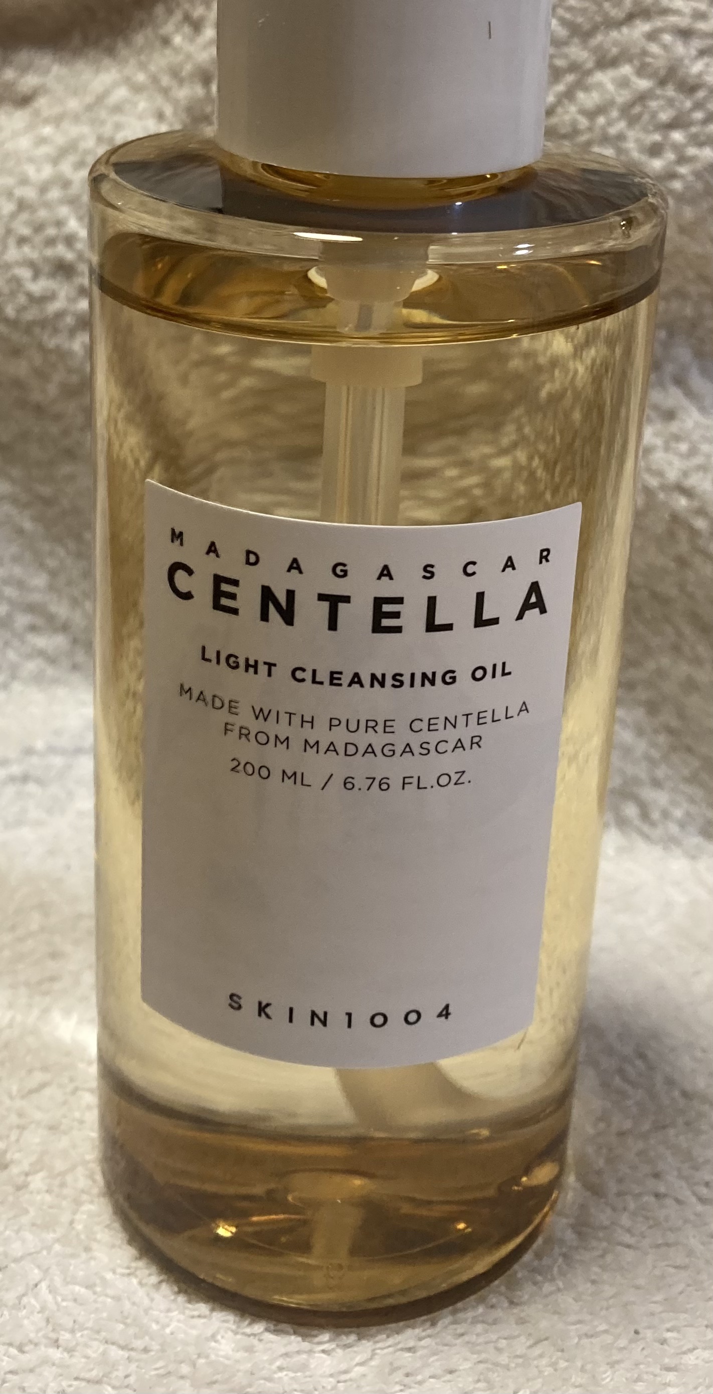 センテラ ライトクレンジングオイル/SKIN1004/オイルクレンジングを使ったクチコミ（2枚目）