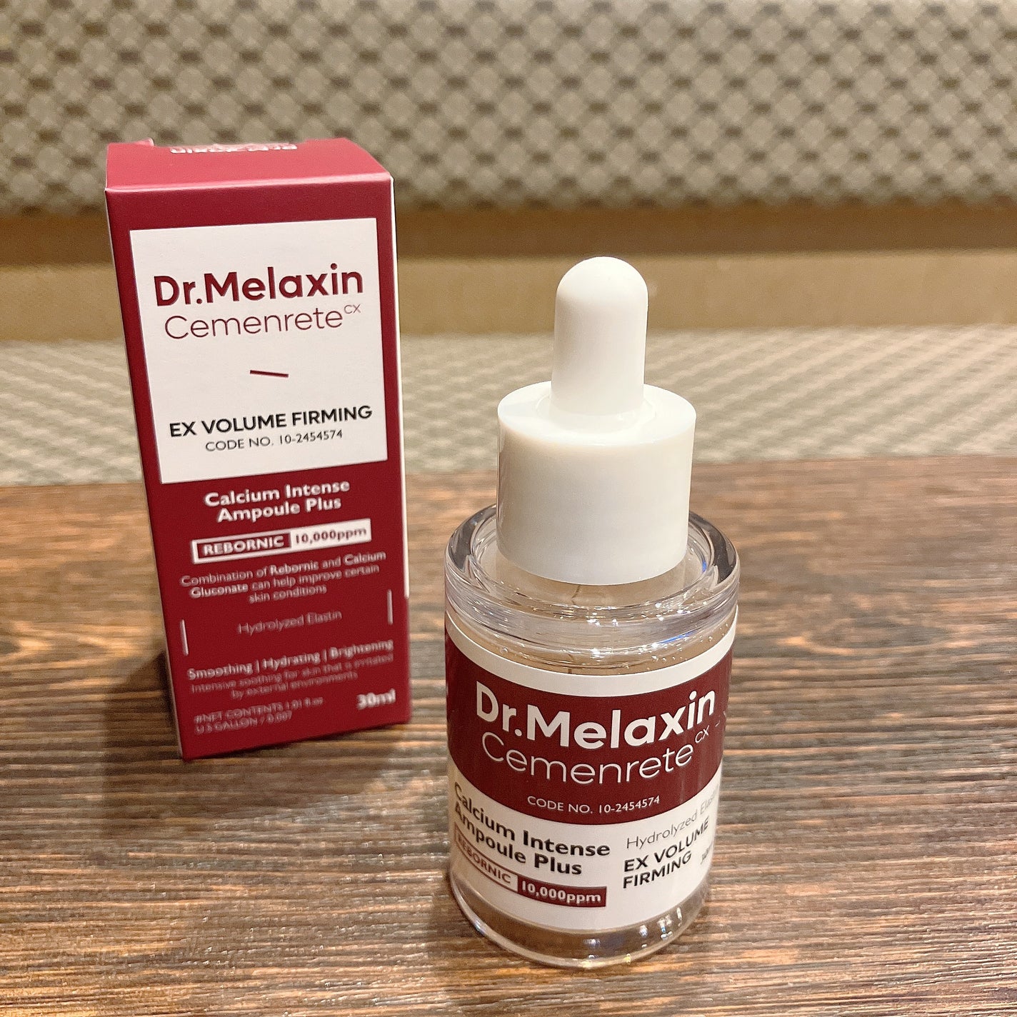 Cemenrete Calcium Intense Ampoule/Dr.Melaxin/美容液を使ったクチコミ(1枚目)