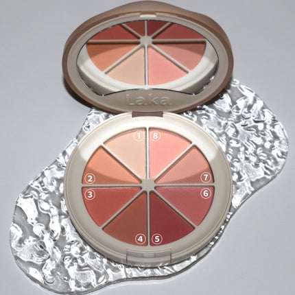 ミドルトーンアイシャドウコレクターパレット/Laka/アイシャドウパレットを使ったクチコミ(10枚目)