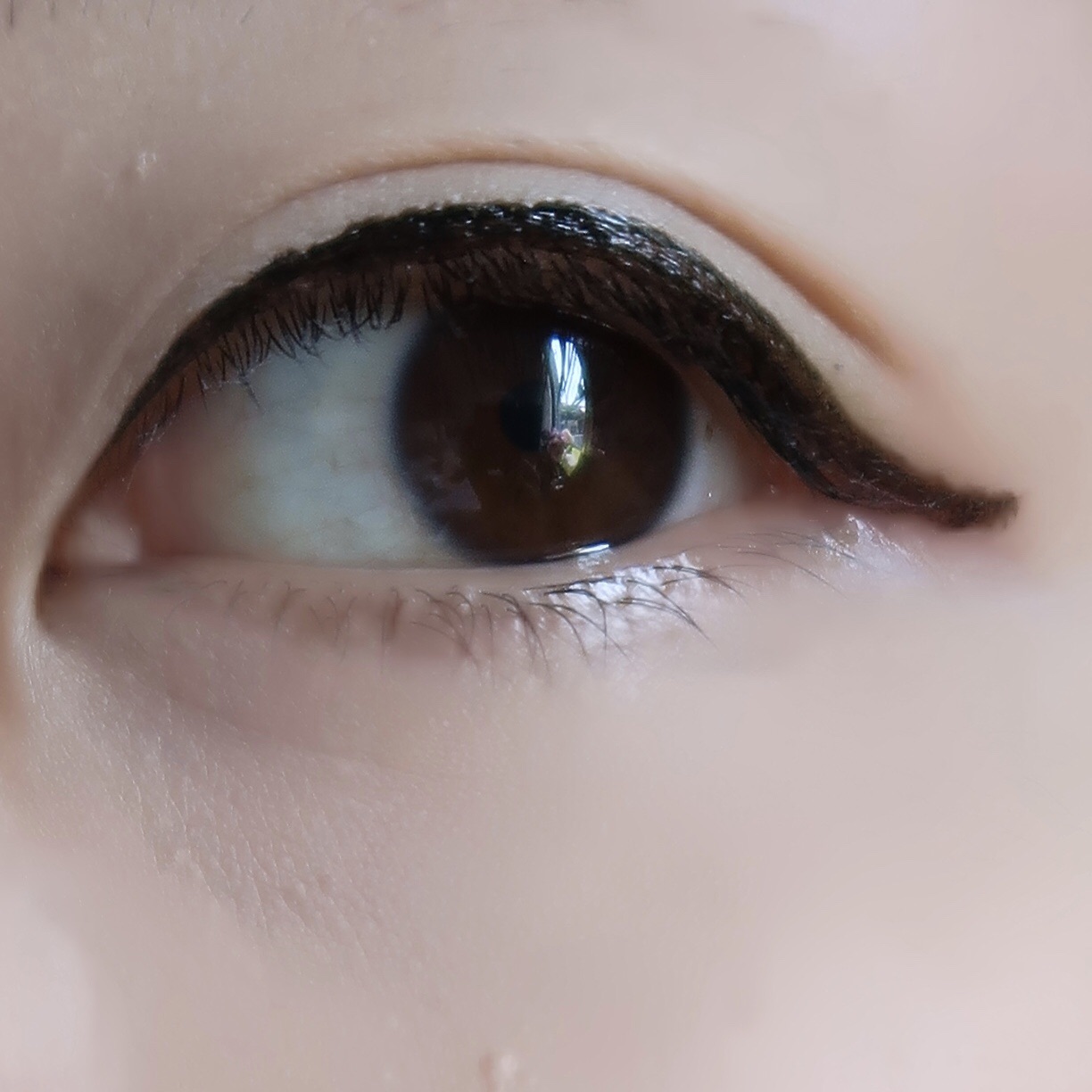 UR GLAM　LIQUID EYELINER/U R GLAM/リキッドアイライナーを使ったクチコミ（3枚目）