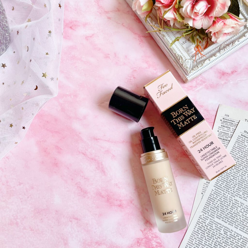 ボーン ディス ウェイ アンディテクタブル 24H マット ファンデーション/Too Faced/リキッドファンデーションを使ったクチコミ(3枚目)