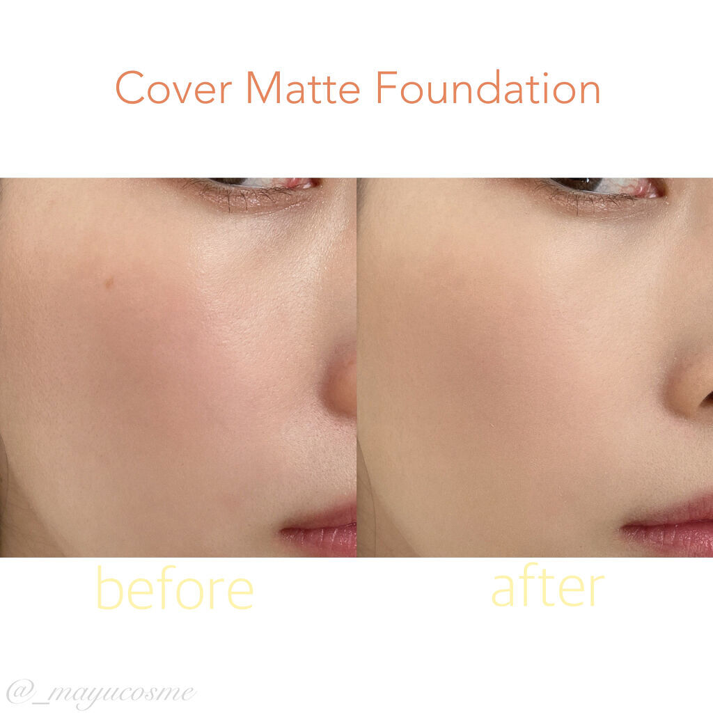 スキンフィットヌードマットパウダーパクト 01 アイボリー/CathyDoll/プレストパウダーを使ったクチコミ（3枚目）