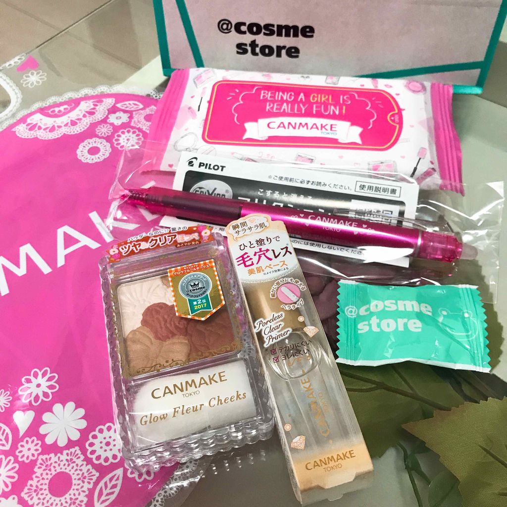 ポアレスクリアプライマー/キャンメイク/化粧下地を使ったクチコミ（2枚目）