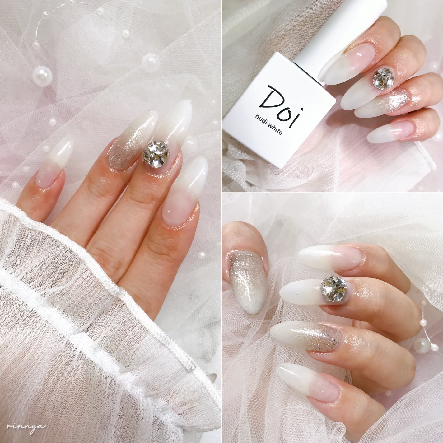 doi nudi gel/nailbayo/ジェルネイルを使ったクチコミ(8枚目)