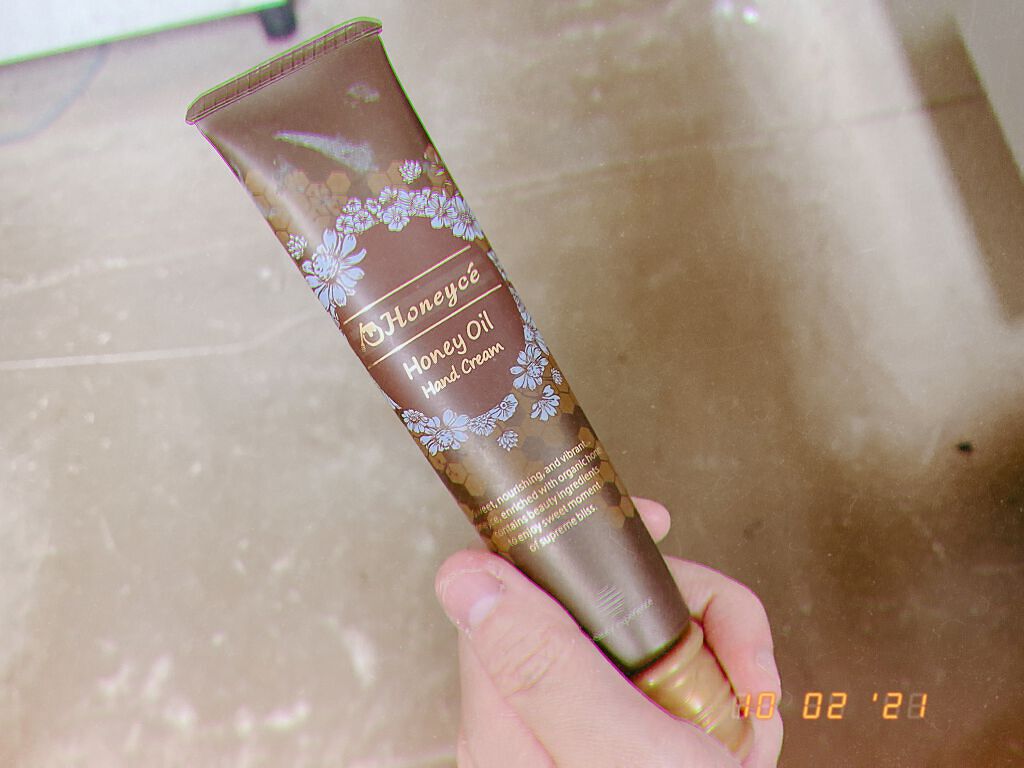 ハニーオイル ハンドクリーム/ハニーチェ/ハンドクリームを使ったクチコミ(1枚目)