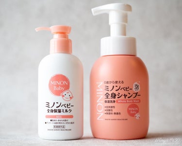 ミノンベビー全身シャンプー 本体350ml/ミノン/ボディソープを使ったクチコミ（1枚目）