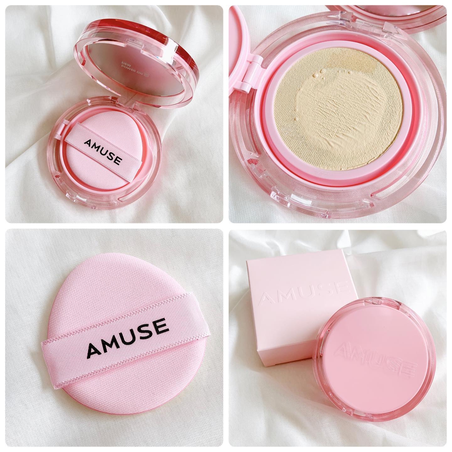 ヴィーガンフェイスオールパレット 01ムーングロウ/AMUSE/アイシャドウパレットを使ったクチコミ（2枚目）